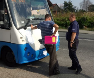 Pijany kierowca autobusu wiózł dzieci!