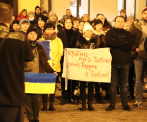 We stand with Ukraine / Jesteśmy z Ukrainą w Toruniu