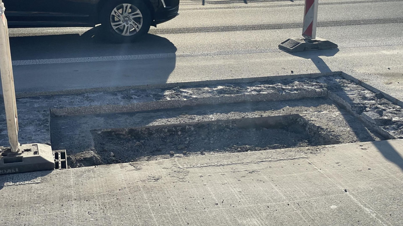 Rozkopali nowy wiadukt. Absurd na Trasie Łazienkowskiej