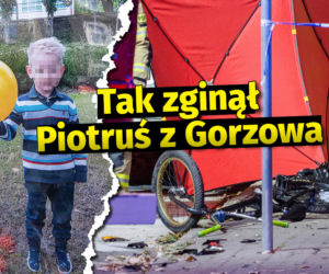 Tak zginął Piotruś z Gorzowa. Jechał rowerkiem, gdy zmiażdżył go samochód [REKONSTRUKCJA ZDARZEŃ] 