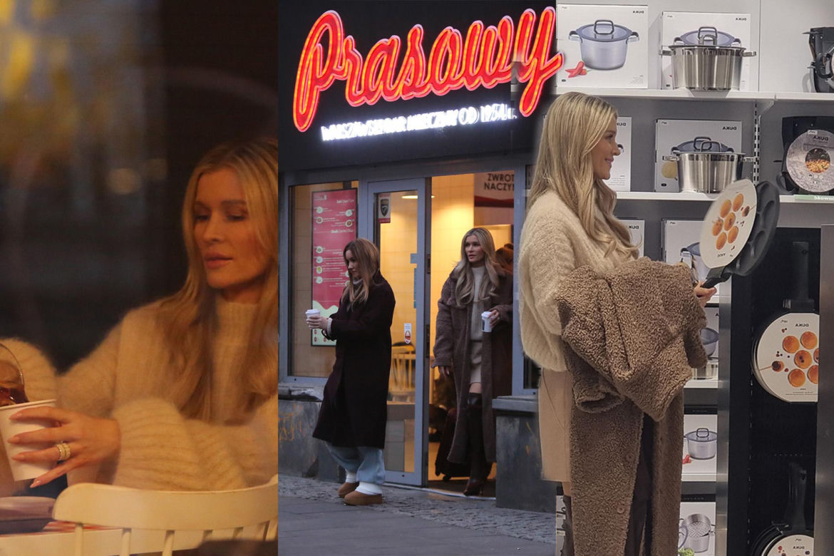 Joanna Krupa z siostrą Martą. Zjadły w mlecznym i poszły po patelnię