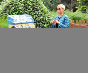 Weronika Książkiewicz zabrała synka Boryska do zoo