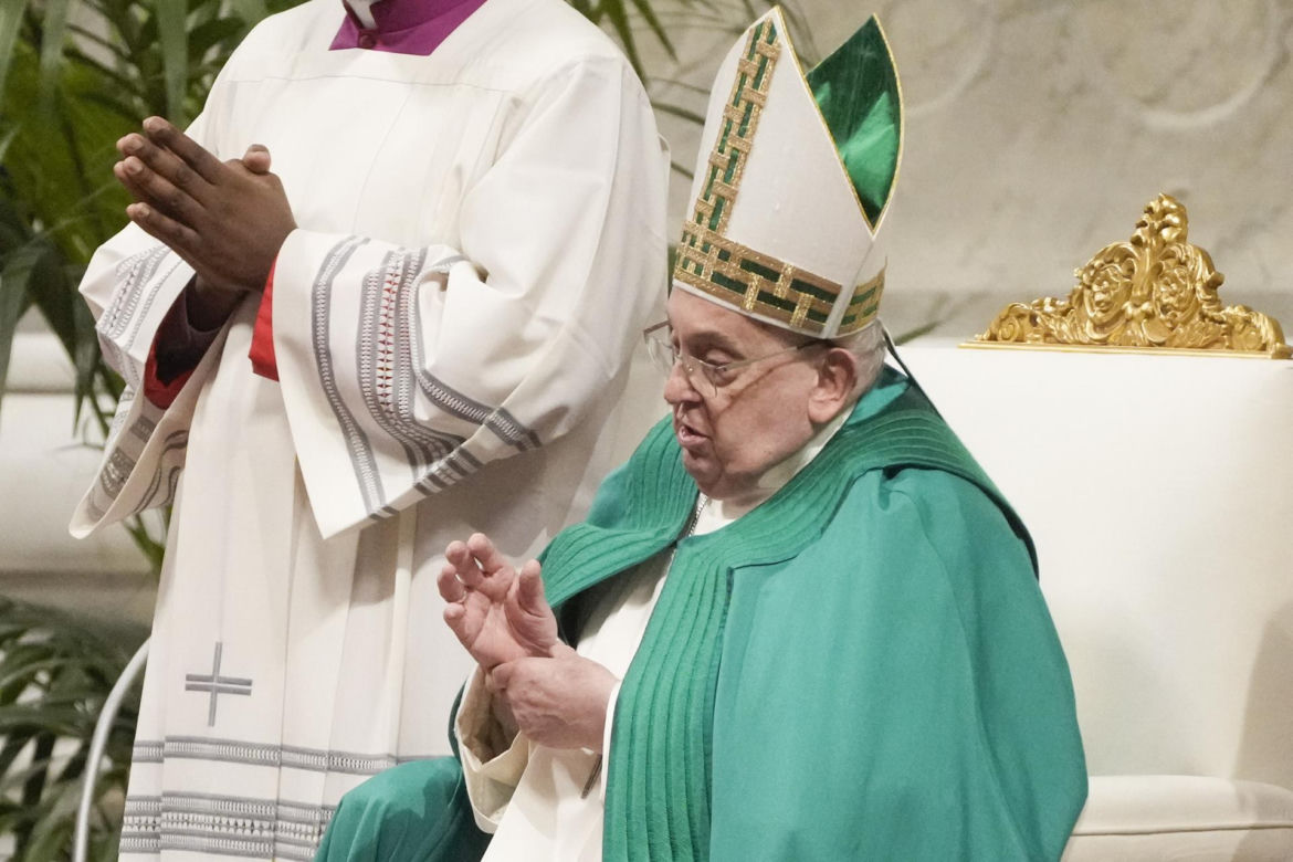 Papież Franciszek.