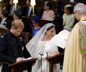 PRZYSIĘGA MAŁŻEŃSKA KSIĘCIA HARRY'EGO I MEGHAN MARKLE.