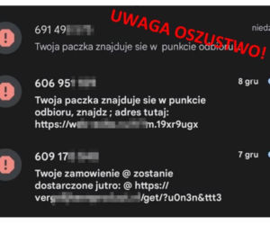 Bezczelni oszuści atakują na terenie woj. kujawsko-pomorskiego. Takie wiadomości wysyłają
