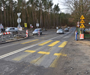 Budowa węzła Głębokie - marzec 2021