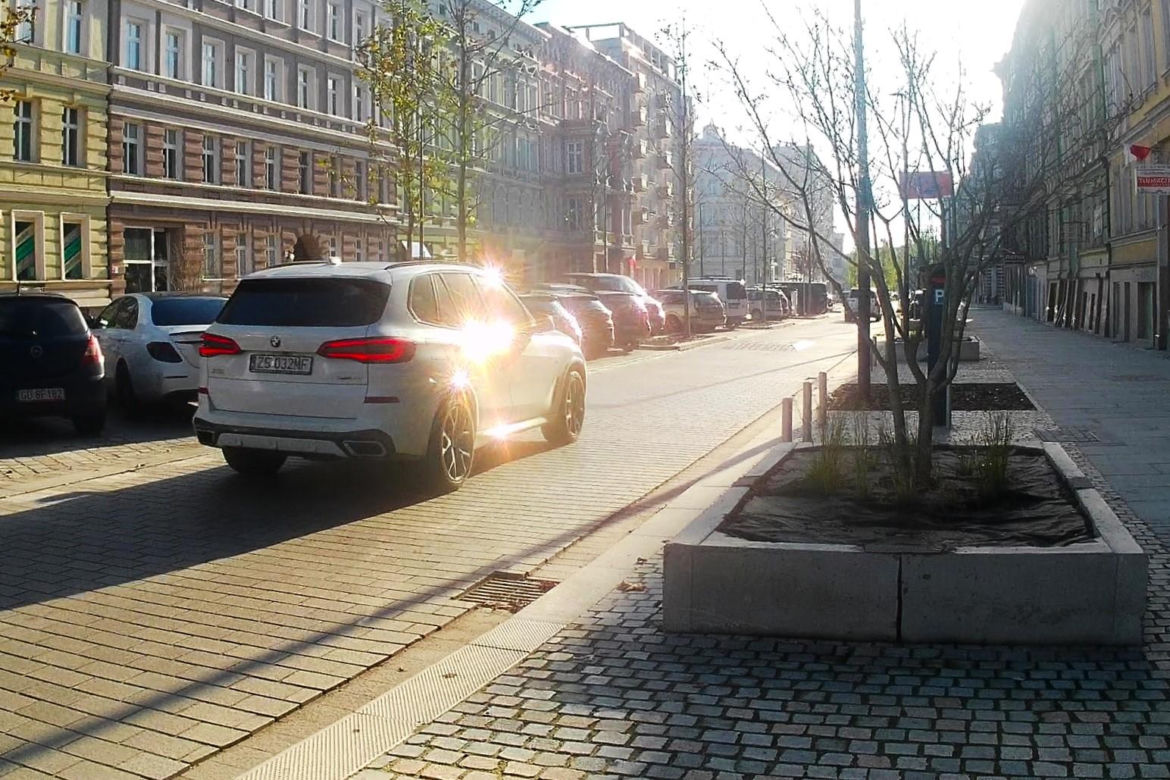 Na alei Wojska Polskiego wciąż są jeszcze liczne niedoróbki