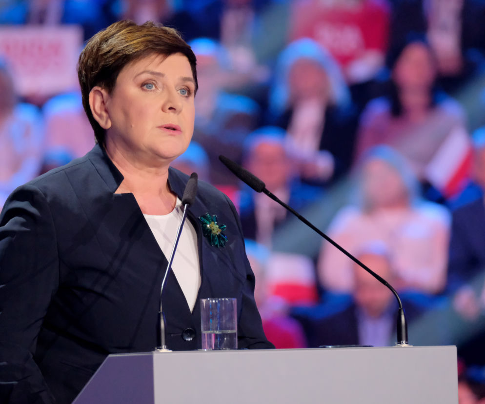 Beata Szydło zajechała audi Q3