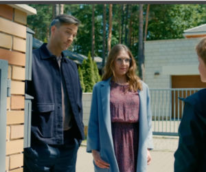 BrzydUla 2, odcinek 156 Ula (Julia Kamińska), Marek (Filip Bobek), Kuba (Jakub Rutkowski)