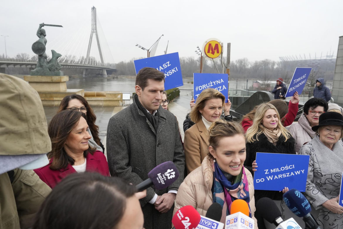 Tobiasz Bocheński ogłasza kandydatkę na wiceprezydenta i program dla kobiet w Warszawie