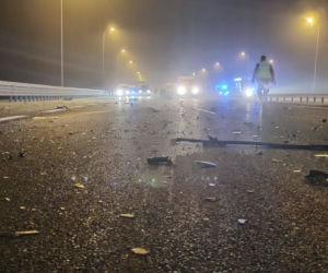 Wypadek na A4 w Gorliczynie [ZDJĘCIA]