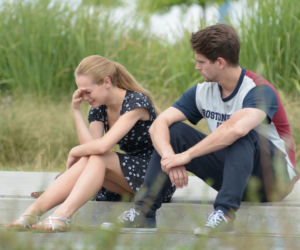 Pierwsza miłość po wakacjach 2019. Paweł (Michał Malinowski), Jagoda (Wiktoria Gąsiewska)