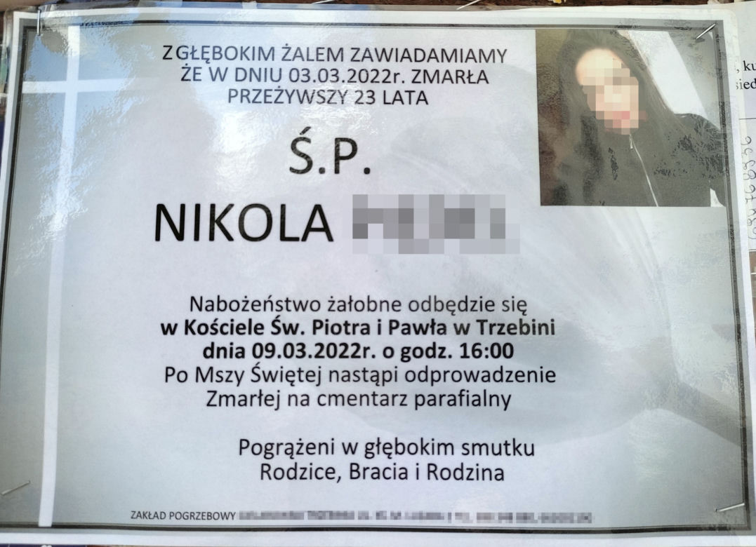Piotr W. zamordował swoją dziewczynę bo chciała go rzucić?