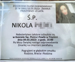Piotr W. zamordował swoją dziewczynę bo chciała go rzucić?