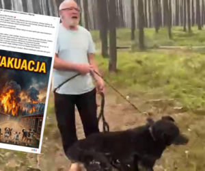 Konieczna była ewakuacja zwierząt z pobliskiego Przytuliska