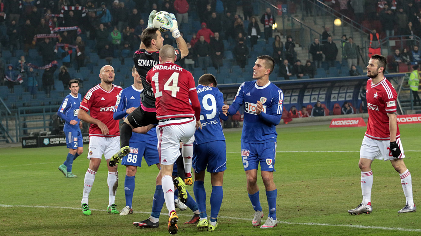 Zobacz zdjęcia z piątkowego meczu Wisła Kraków - Piast Gliwice 1:1
