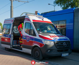 Zderzenie tramwajów na ul. Klimeckiego w Krakowie. Policja wyjaśnia przyczynę