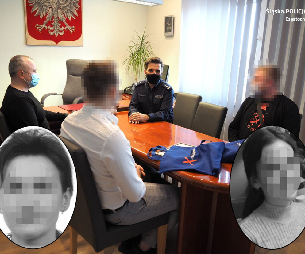 Osoby, które pomogły w odnalezieniu ciał Aleksandry i Oliwii z Częstochowy