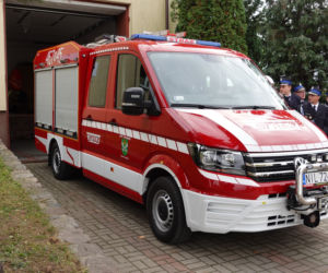 W powiecie iławskim coraz bezpieczniej. Nowy wóz dla OSP Tuszewo