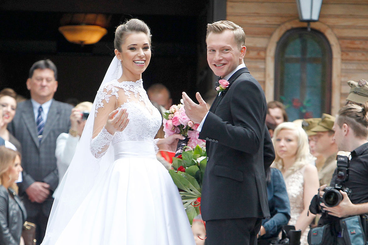 Kuba Wesołowski i Agnieszka Szczurek ślub