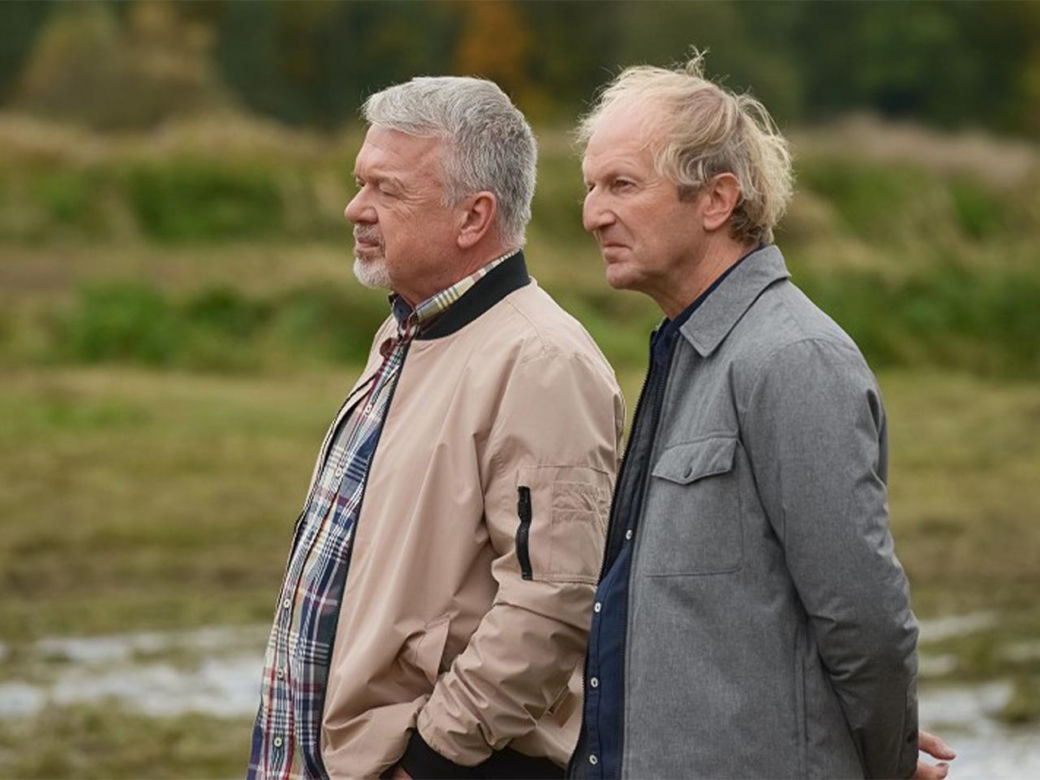 Pierwsza miłość, odcinek 3929: Śmiałek (Paweł Okoński) i Seweryn (Mirosław Kropielnicki)
