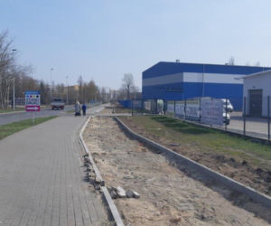 Ścieżka rowerowa na Motoarenę