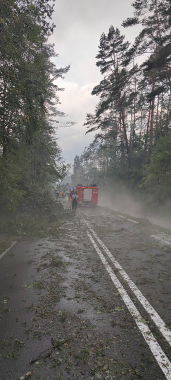 Niszczycielka nawałnica pod Świeciem! Przerażające zdjęcia