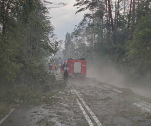 Niszczycielka nawałnica pod Świeciem! Przerażające zdjęcia