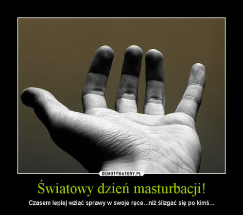 Dzień Masturbacji mem