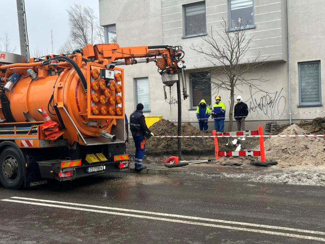 Pożar gazociągu w Szczecinie