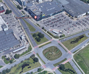 Trójwymiarowy Rzeszów w Google Earth