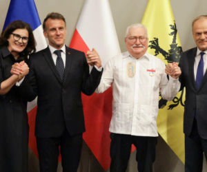 Macron i Wałęsa w Gdańsku. Te zdjęcia mówią więcej niż tysiąc słów