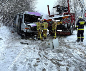 Groźny wypadek pod Limanową