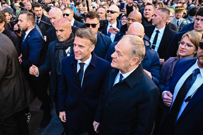 Emmanuel Macron już w Gdańsku i wzbudza ogromne zainteresowanie!