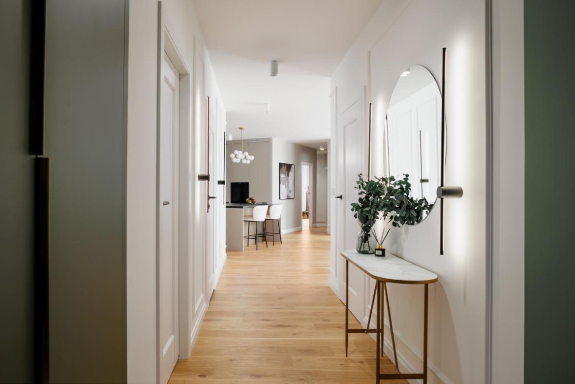 Przedpokój w stylu modern classic