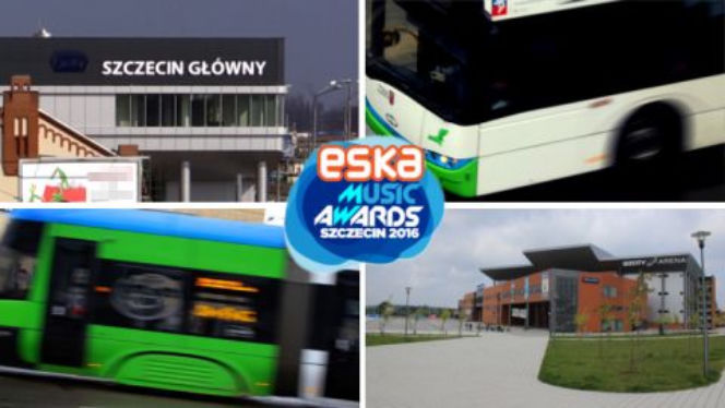 ESKA Music Awards Szczecin 2016: Jak dojechaÄ komunikacjÄ miejskÄ do hali Azoty Arena? [TRAMWAJE, AUTOBUSY, CENY BILETÃW] - szczecin.eskainfo.pl