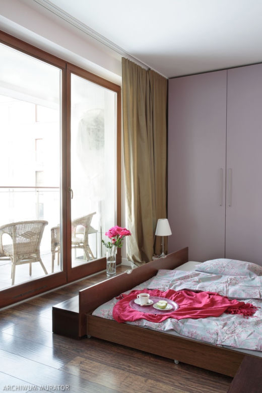 Sypialnia w salonie
