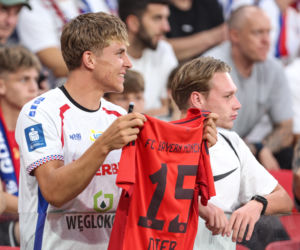 Górnik Zabrze - AS Monaco: Zdjęcia kibiców i zawodników z meczu eliminacji Ligi Konferencji