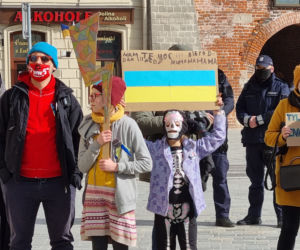 Ulicami Lublina przeszła po raz 6 Manifa. Tym razem - w geście solidarności z Ukrainą