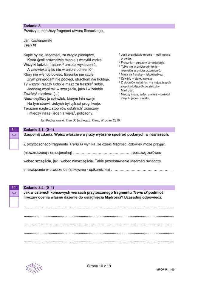 Próbna matura 2026: polski. Arkusze CKE, pytania i odpowiedzi z języka polskiego [4.03.2026]