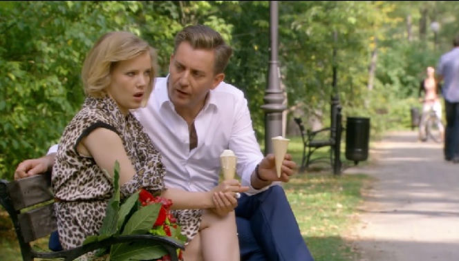 O mnie się nie martw odc. 7. Iga (Joanna Kulig), Ostrowski (Rafał Królikowski)