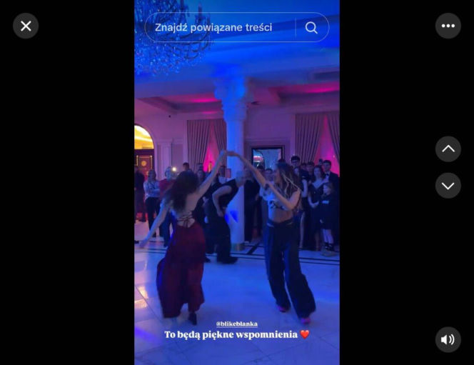 Moda czy WTOPA ROKU? Blanka na studniówce wywołała OGROMNE KONTROWERSJE