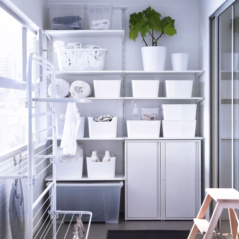Balkon magiczny i praktyczny IKEA