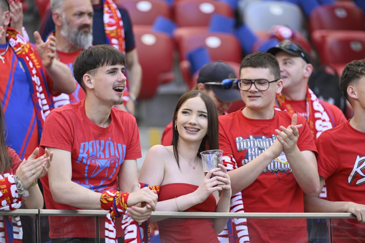 Kibice na finale Pucharu Polski: Górnik - Raków