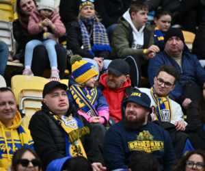 Arka Gdynia - Widzew Łódź: Zdjęcia kibiców i zawodników z meczu 25. kolejki PKO BP Ekstraklasy