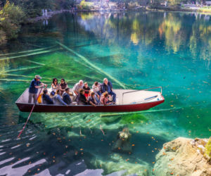 Blausee Jezioro w Szwajcarii