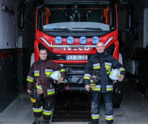 Strażak bohater uratował nam życie