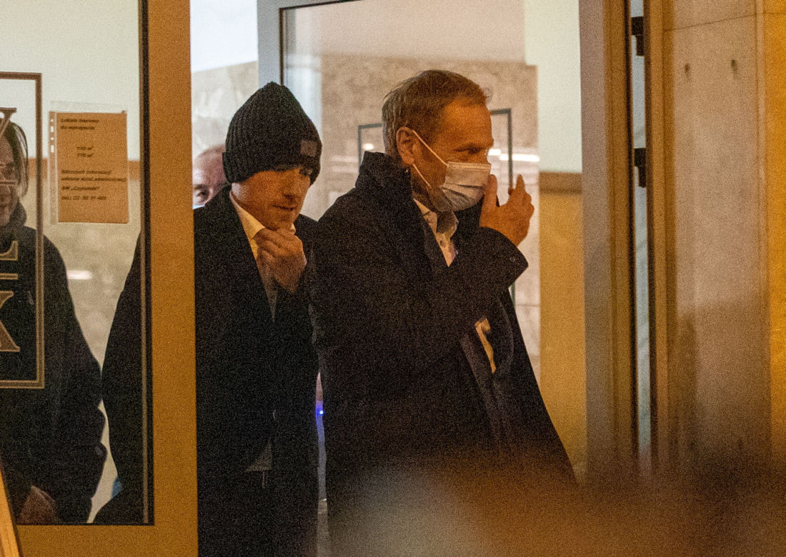 Donald Tusk w Warszawie