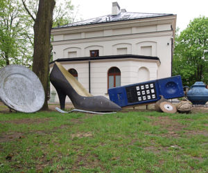 Nagą Figurę zagrał styropian