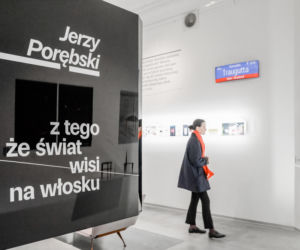 Wernisaż wystawy Jerzego Porębskiego „I cóż z tego, że świat wisi na włosku?”